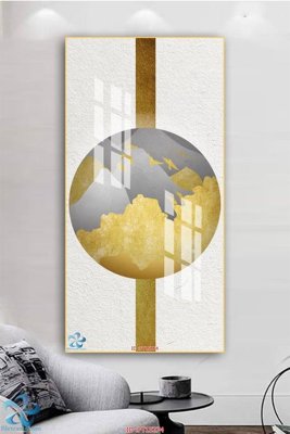 File tranh Tranh trang trí lối vào FT15274 (file gốc) chủ đề phong thủy