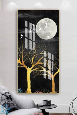 Download file gốc Tranh trang trí lối vào FT15281 (in lụa) cao cấp