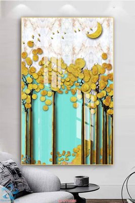 File tranh Tranh trang trí lối vào FT15285 (gốc) in trên kính