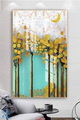 File in trần Tranh trang trí lối vào FT15286 (file gốc) xuyên sáng