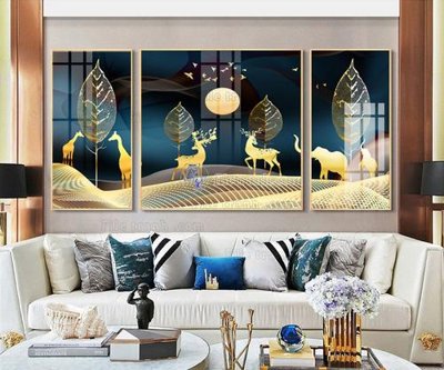 File tranh in tráng gương File tranh hiện đại pha lê gương FT153 (siêu nét)