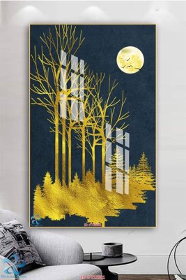 Tải file Tranh trang trí lối vào FT15301 (ảnh gốc) in tráng gương