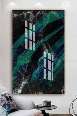 Download file gốc Tranh trang trí lối vào FT15302 (in lụa) tranh 3D