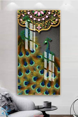 File gốc Tranh trang trí lối vào FT15367 (in mica) cắt laser