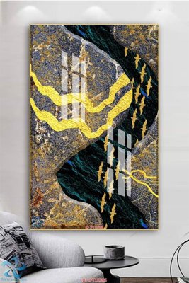 File in mica Tranh trang trí lối vào FT15395 (ảnh gốc) đẹp