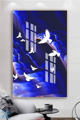 Tải xuống file tranh gốc Tranh trang trí lối vào FT15397 (PSD/TIFF)