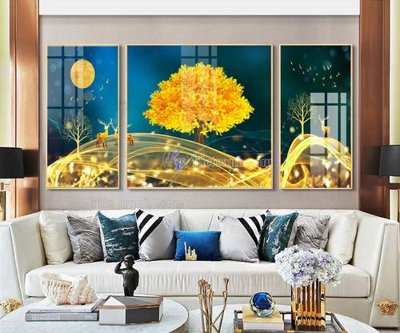 File in ấn cao cấp File tranh hiện đại pha lê gương FT154 (file gốc)