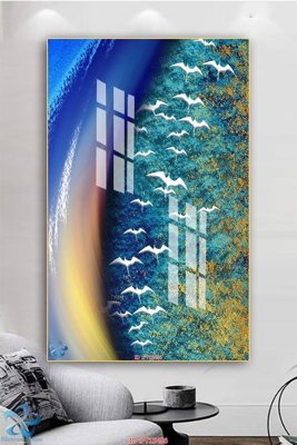 Download file gốc Tranh trang trí lối vào FT15456 (in lụa) cao cấp