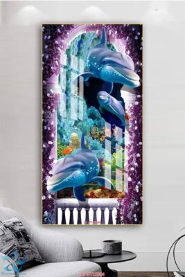 File in ấn cao cấp Tranh trang trí lối vào FT15594 (file gốc)