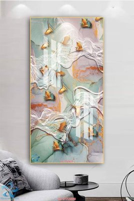 File gốc Tranh trang trí lối vào FT15639 (in mica) trang trí