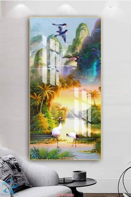 File gốc in ấn Tranh trang trí lối vào FT15741 (sẵn sàng tải về)