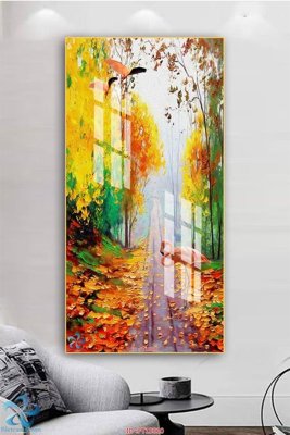 File PSD Tranh trang trí lối vào FT15810 (bản gốc) độ phân giải cao