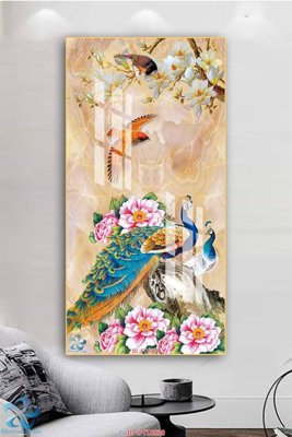 File gốc Tranh trang trí lối vào FT15838 (in mica) làm bảng hiệu