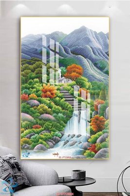 Tải file gốc Tranh trang trí lối vào FT15854 (in không vỡ ảnh)