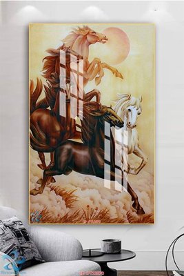 File in lụa Tranh trang trí lối vào FT15870 (chất lượng cao) Tranh trang trí lối vào FT15870