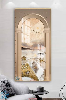 File gốc Tranh trang trí lối vào FT15875 (ảnh rõ nét) để in