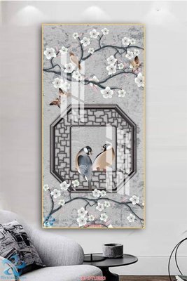 File tranh Tranh trang trí lối vào FT15933 (ảnh gốc) chi tiết rõ ràng