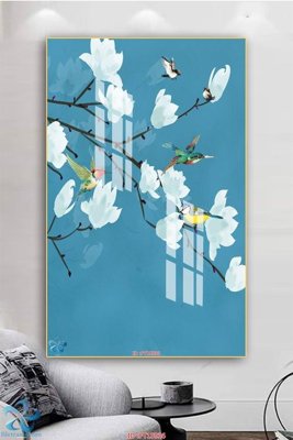Tải file Tranh trang trí lối vào FT15936 (PSD) cho in tranh kính