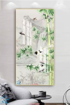 File tranh in mica Tranh trang trí lối vào FT15938 (độ phân giải cao)