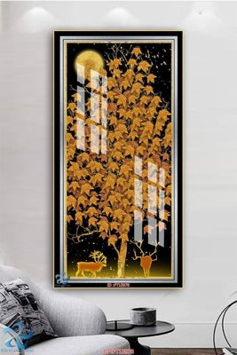 File tranh Tranh trang trí lối vào FT15978 (ảnh gốc) in trần nhà