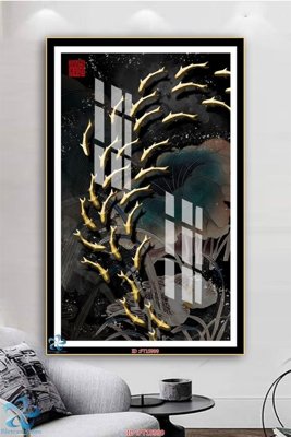 File in lụa Tranh trang trí lối vào FT15999 (tân cổ điển) Tranh trang trí lối vào FT15999