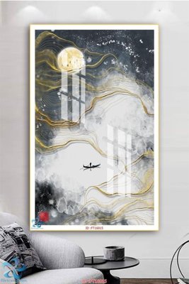 File in trần Tranh trang trí lối vào FT16015 (bản gốc) hoa văn