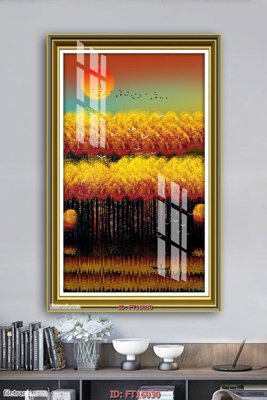 Cung cấp file tranh gốc Tranh trang trí lối vào FT16030 độc quyền