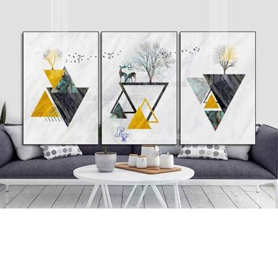 File PSD File tranh hiện đại pha lê gương FT202 (gốc) cho designer