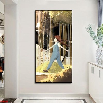 Tải file File tranh đơn lối vào FT20350 (PSD) cho in tranh kính