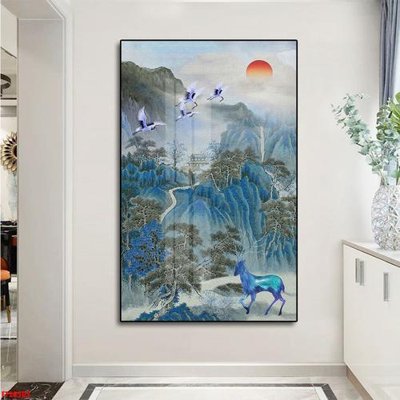 File in trần File tranh đơn lối vào FT20503 (bản gốc) mây trời