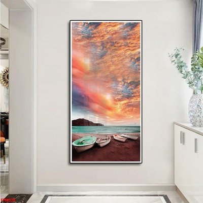 Hình ảnh file gốc in trần nhà File tranh đơn lối vào FT20578