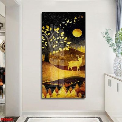 Chi tiết file gốc File tranh đơn lối vào FT20603 (cho in tráng gương)