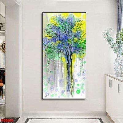 File gốc File tranh đơn lối vào FT20604 (in lụa) chi tiết cao