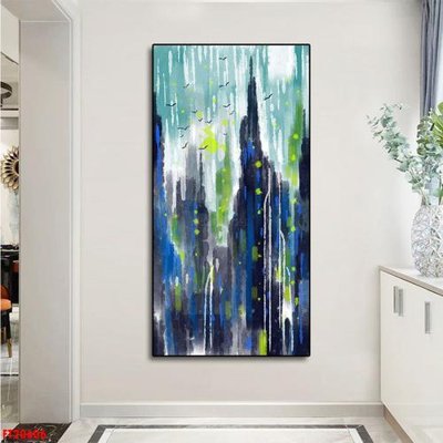 File in mica File tranh đơn lối vào FT20606 (bản gốc) làm vách ngăn