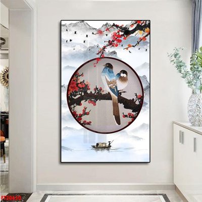 File gốc File tranh đơn lối vào FT20650 (in tráng gương) hiện đại