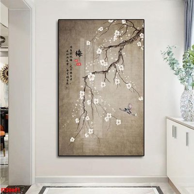 File gốc File tranh đơn lối vào FT20681 (ảnh chi tiết) để in trần