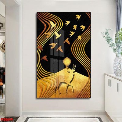 Chi tiết file tranh tráng gương File tranh đơn lối vào FT20699 (ảnh gốc)