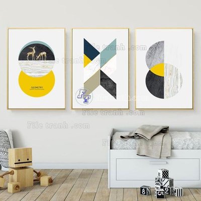 File gốc in ấn File tranh hiện đại pha lê gương FT207 độ phân giải cao