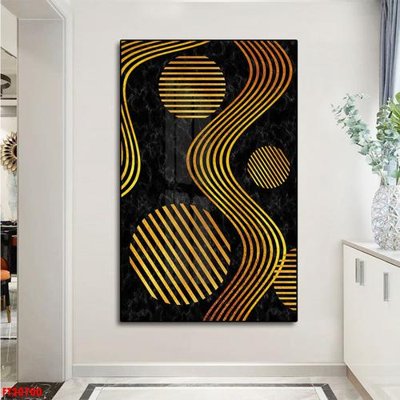 File tranh gốc in trần nhà File tranh đơn lối vào FT20700 3D