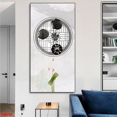 File PSD File tranh đơn lối vào FT20752 (gốc) cho designer