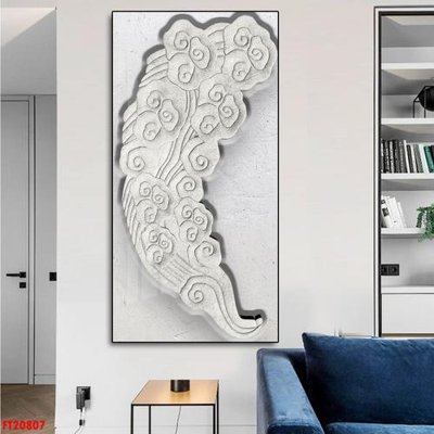 Hình ảnh file gốc in lụa File tranh đơn lối vào FT20807