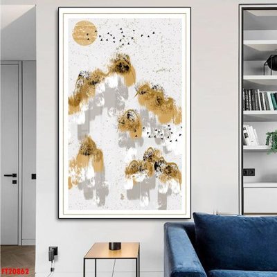 File tranh File tranh đơn lối vào FT20862 (bản gốc) in lụa 5D