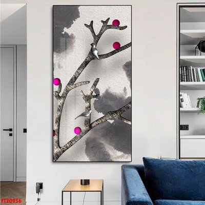 File in lụa File tranh đơn lối vào FT20956 (hoa văn) File tranh đơn lối vào FT20956