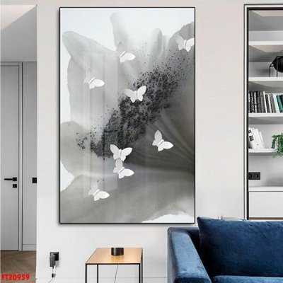 Hình ảnh gốc File tranh đơn lối vào FT20959 (để in khổ lớn)