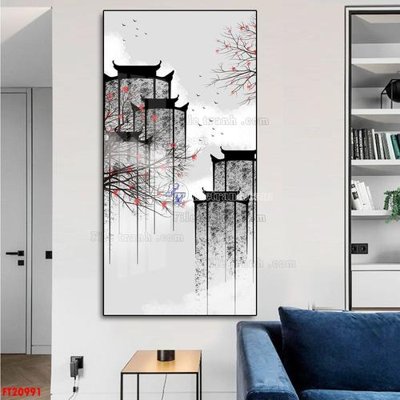 Download file gốc File tranh đơn lối vào FT20991 (in mica) logo