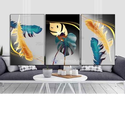 File gốc File tranh hiện đại pha lê gương FT210 (in mica) trang trí