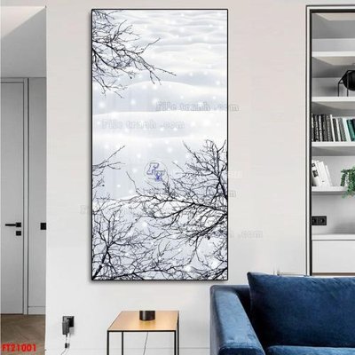 File PSD File tranh đơn lối vào FT21001 (chất lượng in ấn)