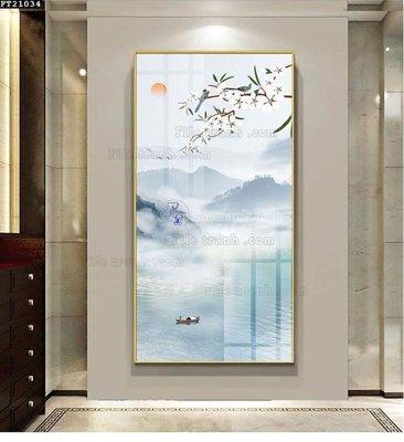 File tranh File tranh đơn lối vào FT21034 (gốc) in backlit film