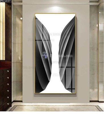 File gốc File tranh đơn lối vào FT21037 (ảnh rõ nét) để in