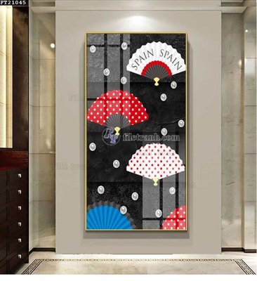 Download file gốc File tranh đơn lối vào FT21045 (in mica) trang trí